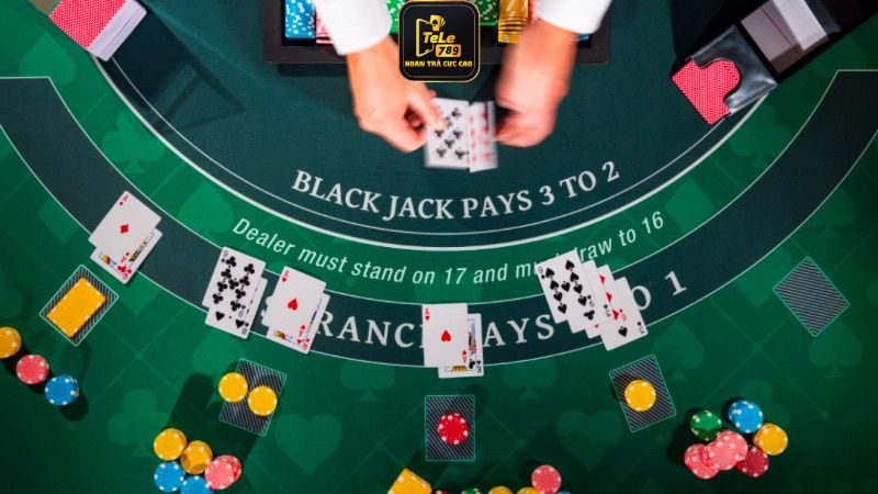 Cá cược Blackjack tại nhà cái TELE789 để nhận được trải nghiệm chất lượng, chuyên nghiệp