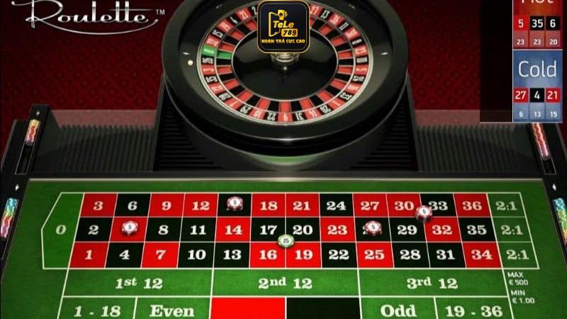 Chiến thuật cược Roulette TELE789 hiệu quả và đơn giản cho người chơi mới