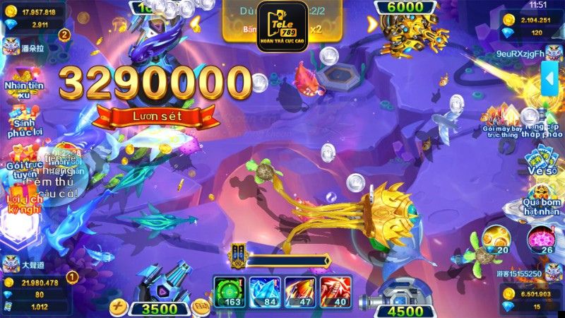 Chơi game Đại Thánh bắn cá chất lượng, uy tín tại TELE789